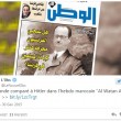 Hollande come Hitler su settimanale marocchino02