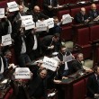Lega Nord, cartelli Camera contro Corte Costituzionale09