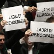Lega Nord, cartelli Camera contro Corte Costituzionale06