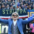 Parma-Sampdoria, Massimo Ferrero balla in campo FOTO1
