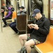 No Pants Subway ride, in mutande nella metro di New York16