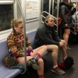No Pants Subway ride, in mutande nella metro di New York02
