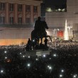 Pino Daniele, flash mob Piazza del Plebiscito3