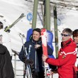Matteo Renzi a Agnese Landini a Courmayeur05