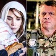 Rania con famiglia pilota, re Abdallah in tenuta militare