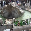 Ultras Feyenoord, Barcaccia di piazza di Spagna devastata a Roma FOTO 24