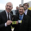 Enel, prima ricarica elettrica auto veloce in una stazione Eni09
