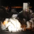 Las Vegas, la spettacolare demolizione dell'Hotel Clarion09