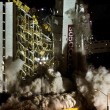 Las Vegas, la spettacolare demolizione dell'Hotel Clarion22