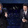 Festival di Sanremo 2015: Luca e Paolo cantano la Rip Parade. Poi gag su Renzi 02