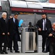 Presidente Mattarella arriva a Firenze in treno, poi va a Scandicci in tram 08