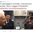 La foto pubblicata su Twitter da Alitalia