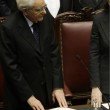 Sergio Mattarella perde fogli e sorride. A fine discorso 3 minuti di applausi07