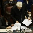 Sergio Mattarella perde fogli e sorride. A fine discorso 3 minuti di applausi03