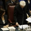 Sergio Mattarella perde fogli e sorride. A fine discorso 3 minuti di applausi04