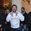 Matteo Salvini chiede scusa e sfodera felpa "Sicilia"