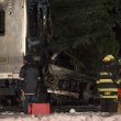 New York, scontro tra treno e jeep818