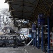 Bombe ucraine a Donetsk controllata dai filo-russi