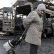 Bombe ucraine a Donetsk controllata dai filo-russi 08