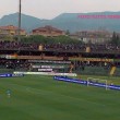 David Raggi, striscione in Ternana-Carpi FOTO