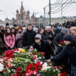 Nemtsov, video dell'omicidio. In migliaia sfilano a Mosca per l'oppositore 4