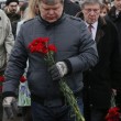 Nemtsov, video dell'omicidio. In migliaia sfilano a Mosca per l'oppositore 3