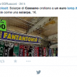 Parma, sciarpa Antonio Cassano in vendita ad un euro FOTO