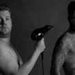 David Beckham e presentatore James Corden, spot-parodia in boxer8
