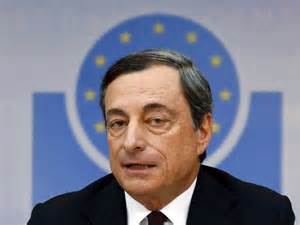 Il Governatore della Bce Mario Draghi