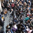 Pino Daniele, flash mob a Napoli per i suoi 60 anni02