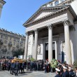 Tunisi, Orazio Conte e Antonella Sesino: funerali Torino, applauso accoglie feretri 09