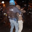 Festa Unità Bologna: centri sociali contestano Poletti, scontri con polizia03