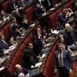 Camera. Sel lancia crisantemi, M5s e Brunetta urlano: "Fascisti03