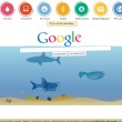 Google, 10 motori di ricerca per pesce d'aprile: rovescio, Pac Man, simil-Bing 2