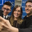 Maria Elena Boschi, Marianna Madia e i ragazzi della Luiss FOTO