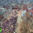 VIDEO YouTube: terremoto Nepal, drone sorvola Kathmandu distrutta