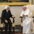 Mattarella da Papa Francesco: in Vaticano torna un presidente cattolico19