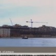 Costa Concordia, cominciato trasferimento nel luogo in cui verrà smantellata08