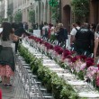 Milano, maxi cena a cielo aperto per sostenere restauri Duomo03