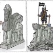 Iran premia la miglior vignetta anti-Isis FOTO