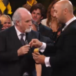 Antonio Ricci, Joe Bastianich e la patata da pelare al Premio Tv 2015