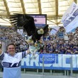 Lazio-Roma FOTO: scontri, stadio, striscioni e coreografie