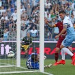 Lazio-Roma FOTO: scontri, stadio, striscioni e coreografie