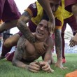 Lazio-Roma FOTO: scontri, stadio, striscioni e coreografie