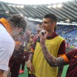 Lazio-Roma FOTO: scontri, stadio, striscioni e coreografie