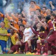 Lazio-Roma FOTO: scontri, stadio, striscioni e coreografie