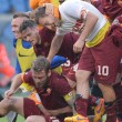 Lazio-Roma FOTO: scontri, stadio, striscioni e coreografie