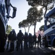 Lazio-Roma FOTO: scontri, stadio, striscioni e coreografie