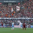 Lazio-Roma FOTO: scontri, stadio, striscioni e coreografie