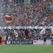 Lazio-Roma FOTO: scontri, stadio, striscioni e coreografie